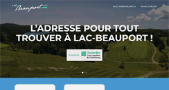Desktop Screenshot of lacbeauport.com